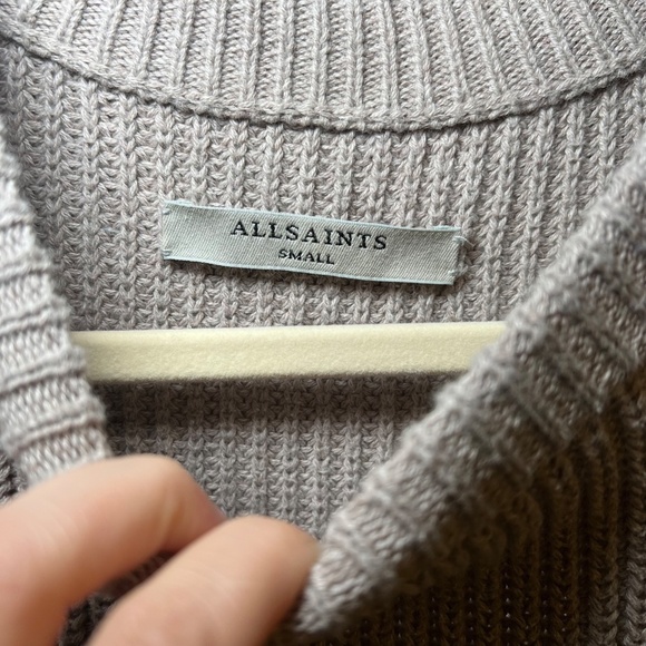 All Saints Beige Sweater - Picture 5 of 6